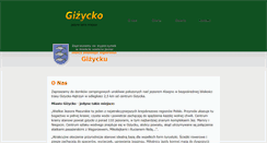 Desktop Screenshot of gizycko.warszawianka.biz